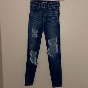 american eagle super stretch jeans